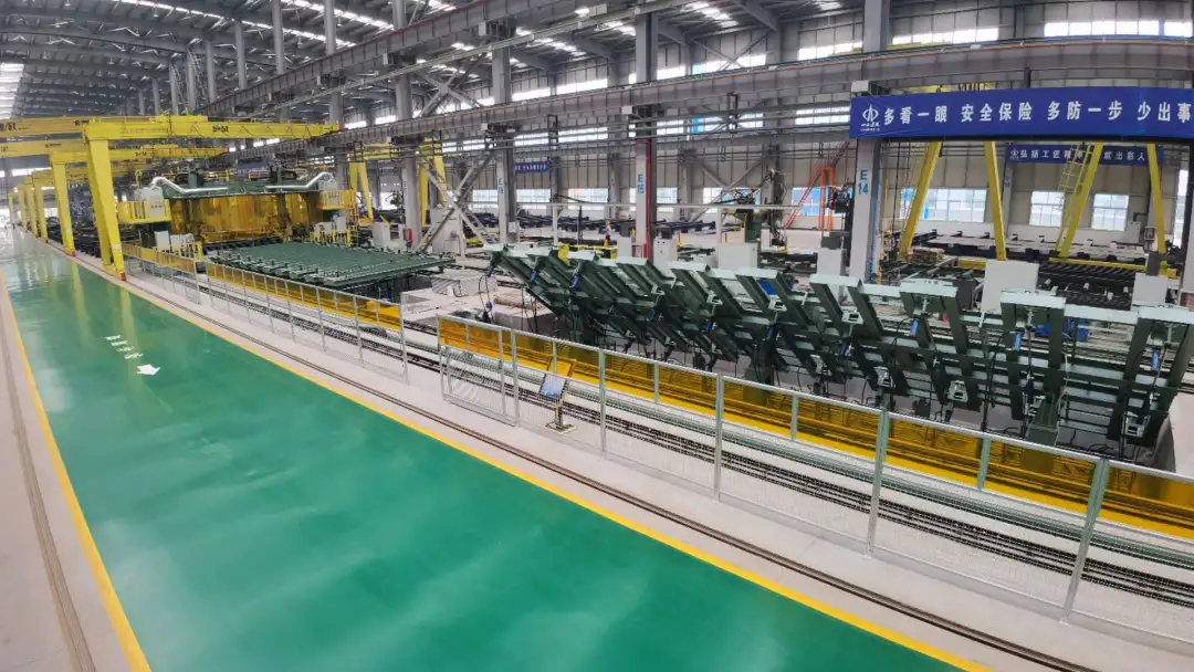 金年会在线登陆桥梁U肋/板肋机器人装配和焊接生产线正式上线。